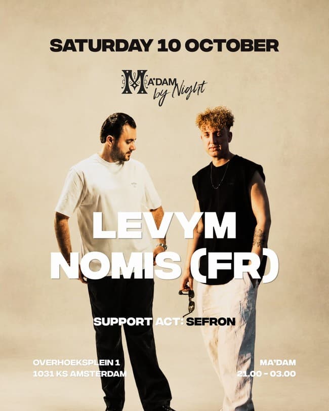 Madam By Night Invites: Levym & Nomis