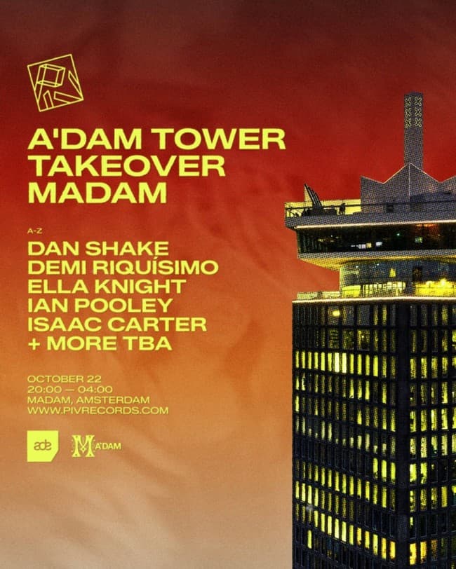 Madam invites: PIV ADE