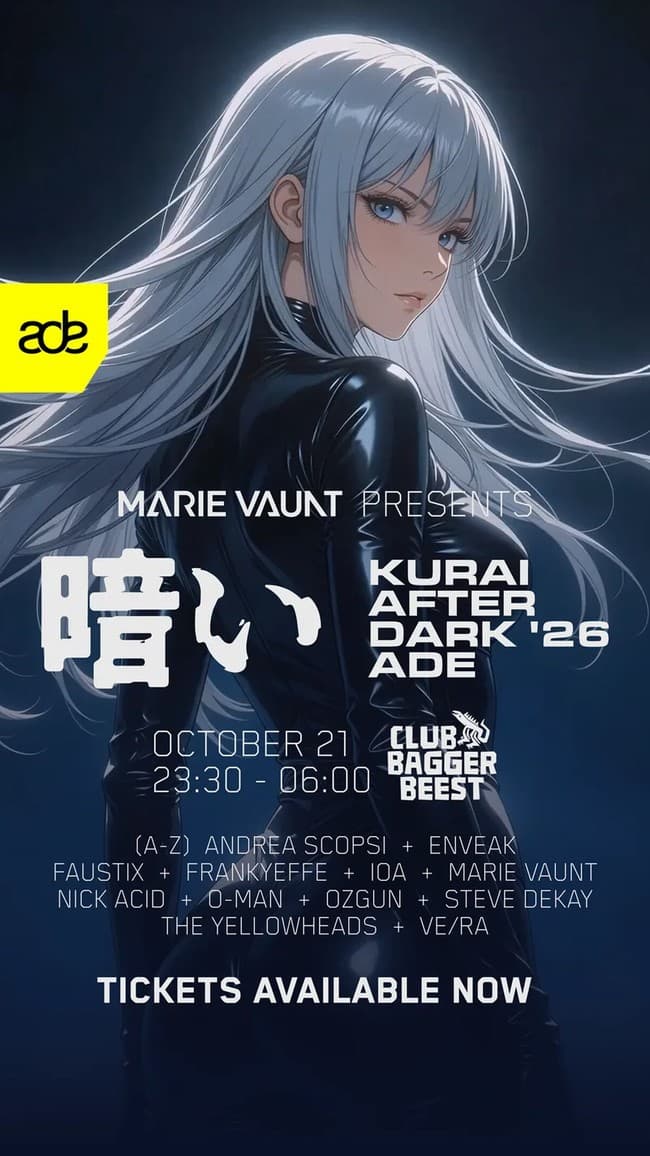 Marie Vaunt presents Kurai After Dark