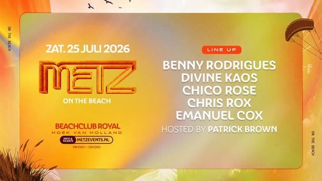 Metz On The Beach /w Benny Rodrigues, Chico Rose & More