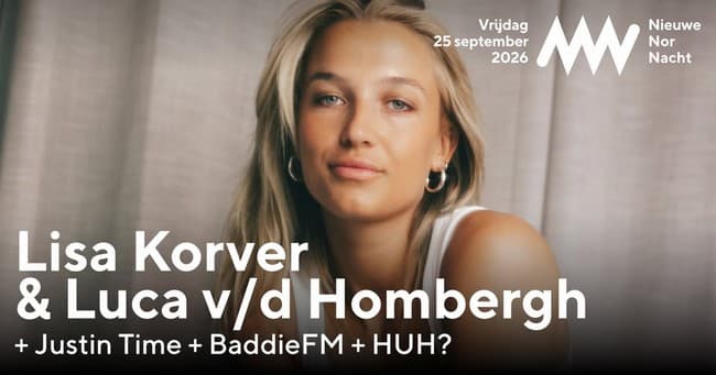 Nacht presents: Lisa Korver & Luca v/d Hombergh