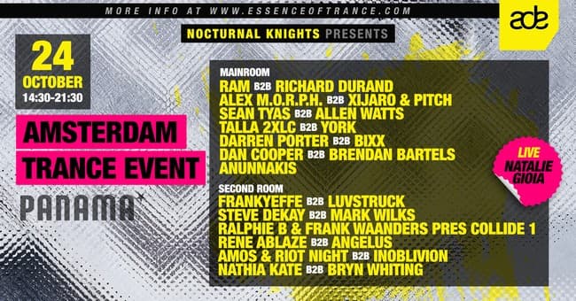 Nocturnal Knights pres Amsterdam Trance Event