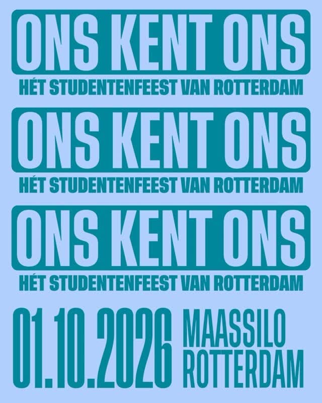 Ons Kent Ons - Het Studentenfeest van Rotterdam