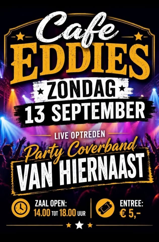 Party Coverband van Hiernaast ( Livemuziek)