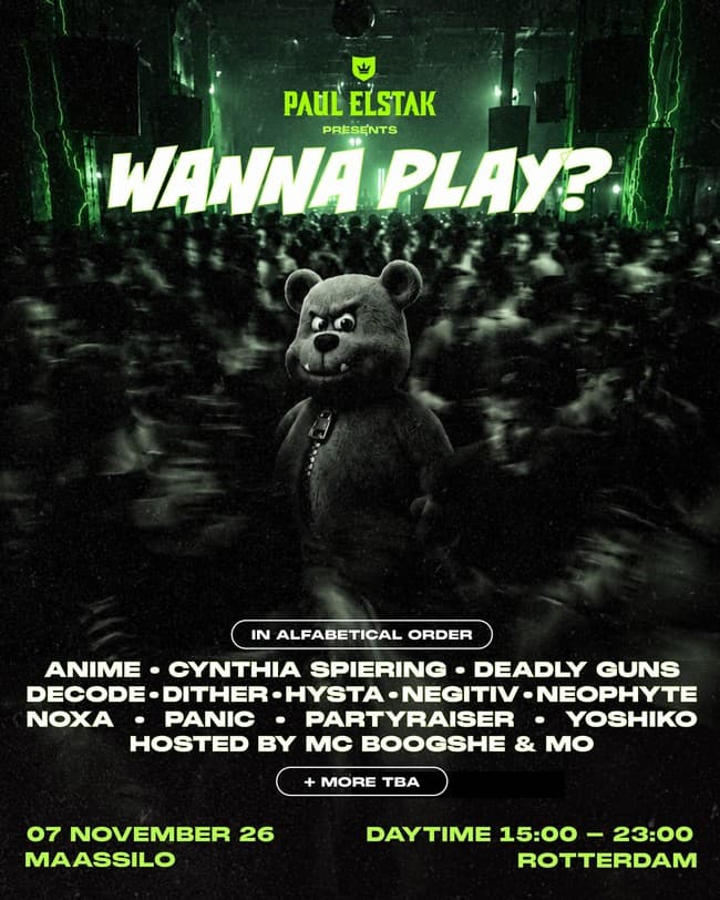 Paul Elstak presents: Wanna Play?