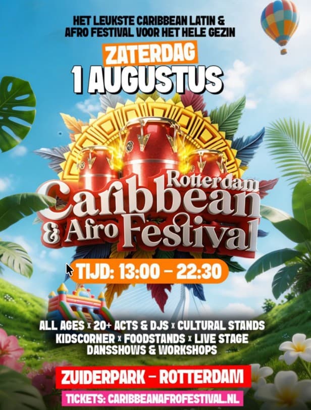 Rotterdam Caribbean & Afro Festival 2026