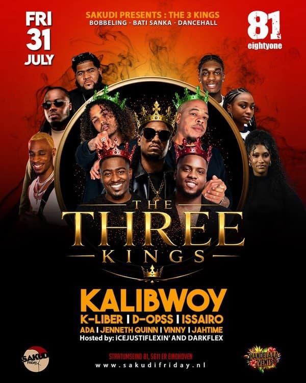 Sakudi present The 3 Kings