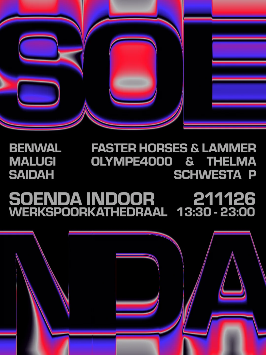 Soenda Indoor Werkspoorkathedraal