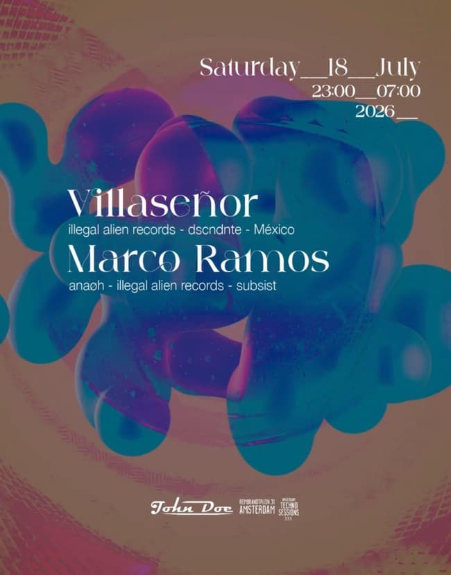 Techno Sessions Saturday