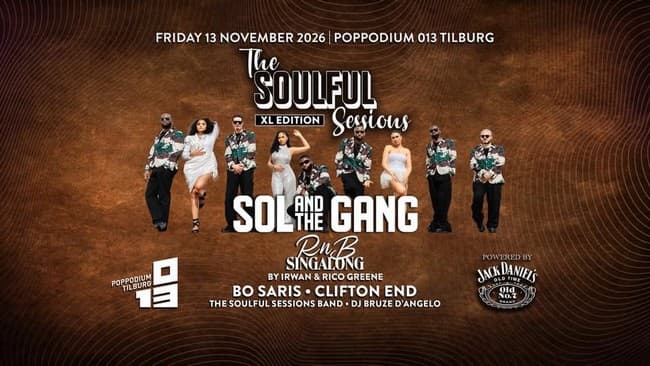 The Soulful Sessions XL Edition - Sol & The Gang - R&B Sing A Long By Irwan & Rico Greene - Bo Saris