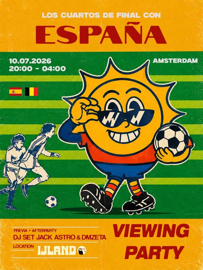 The Sun x Spain World Cup L Amsterdam
