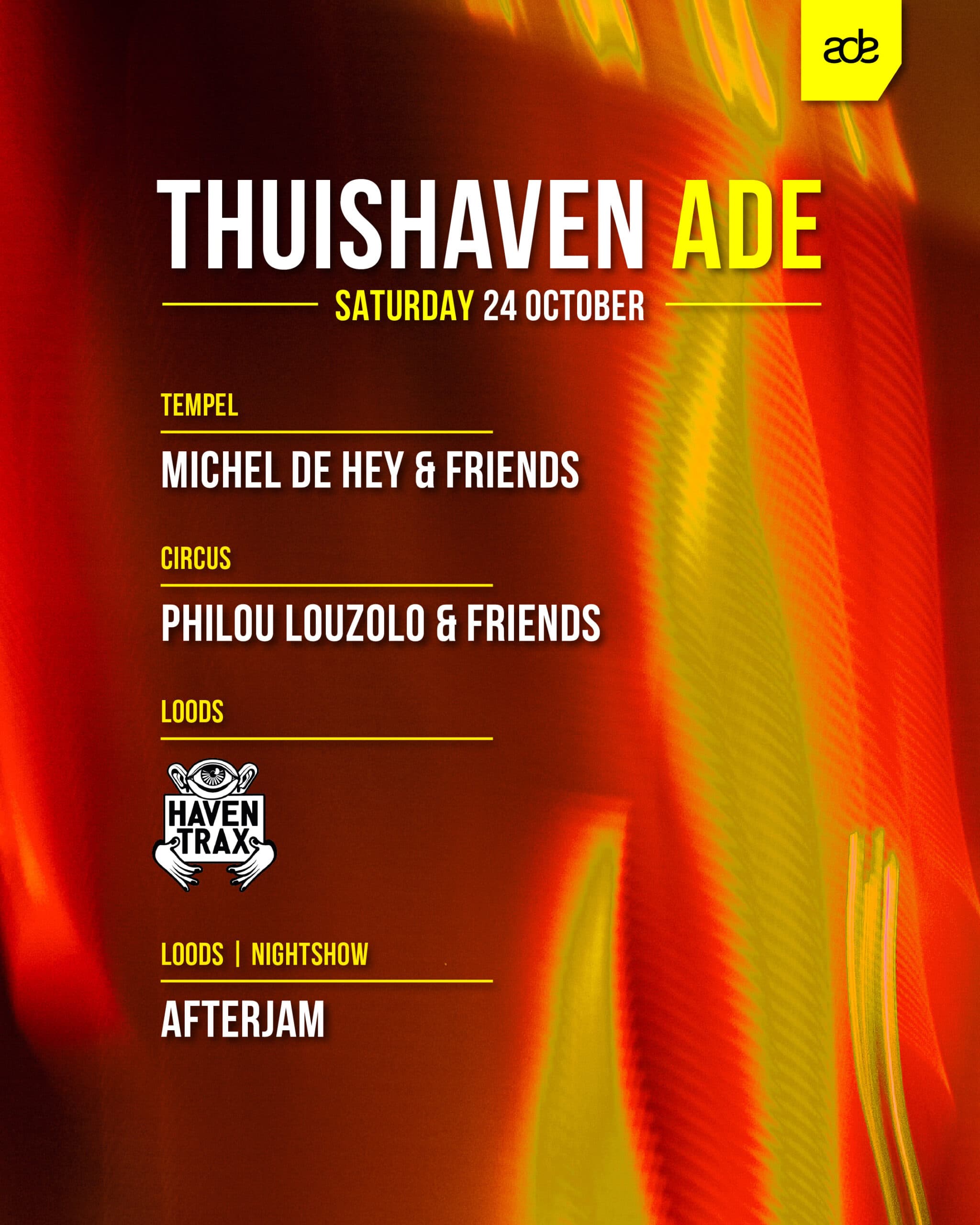 Thuishaven ADE Saturday Night·Afterjam
