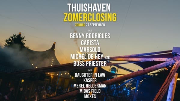 Thuishaven Zomerclosing