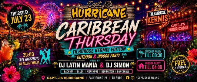 Tilburgse Kermis: Caribbean Thursday