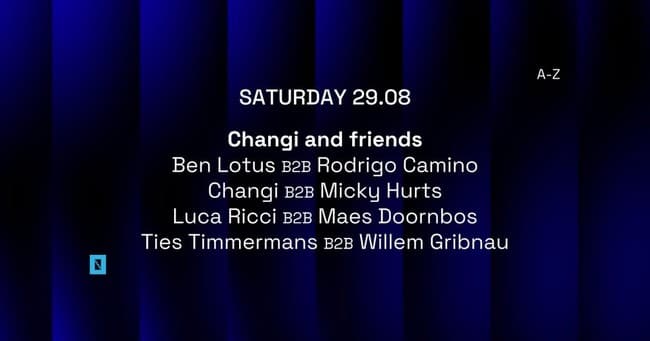 Toffler presents Changi and Friends