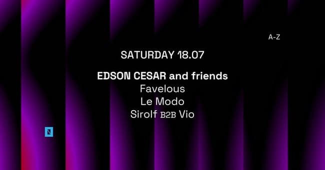 Toffler presents Edson Cesar and Friends