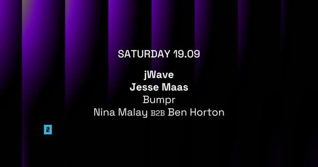 Toffler presents Jwave, Jesse Maas