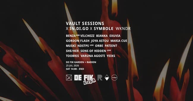 Vault Sessions X In.di.go X Symbole