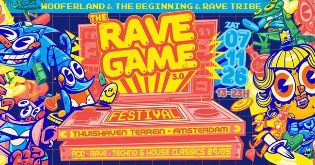 Wooferland, The Beginning & Rave Tribe Pres. The Rave Game 2026