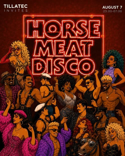 World Pride | TILLATEC Invites Horse Meat Disco