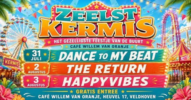 Zeelst Kermis 2026 – Dance To My Beat